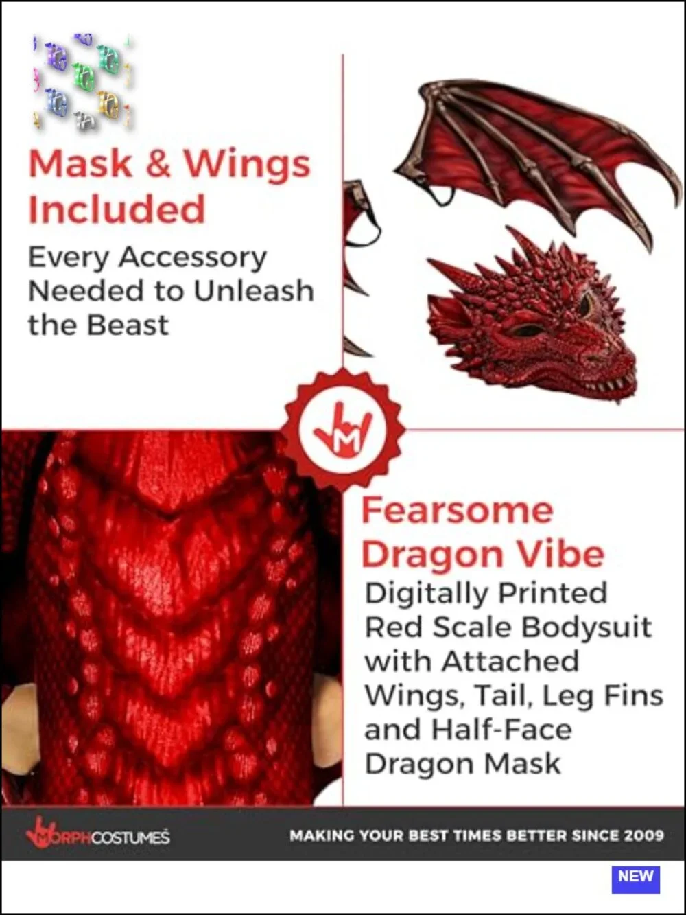Kids Dragon Costume Boys with Wings Halloween Cosplay